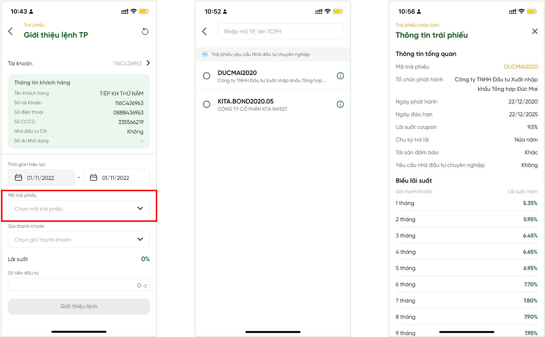 Giới thiệu lệnh trái phiếu - 4