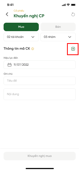 Khuyến nghị cổ phiếu - 5
