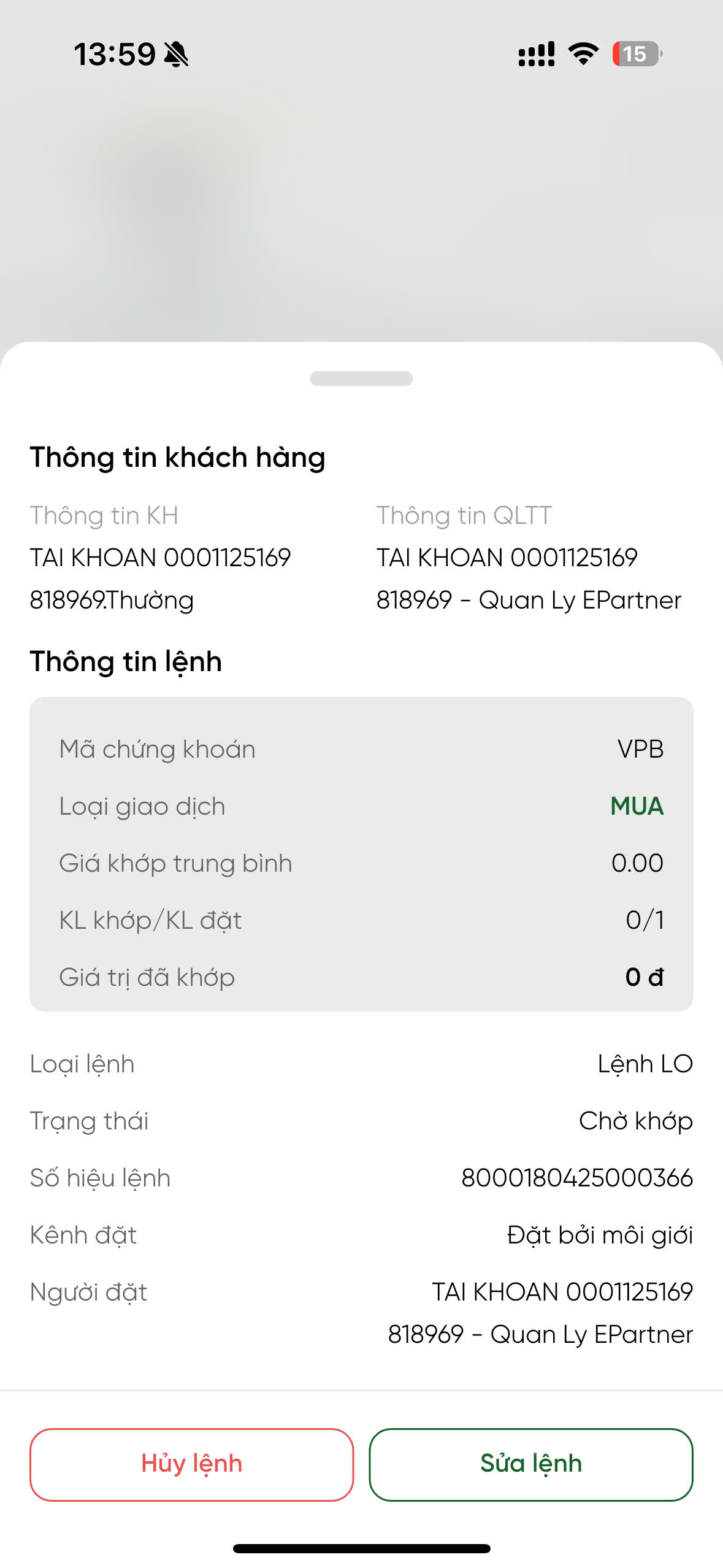 Theo dõi lệnh đặt - 3