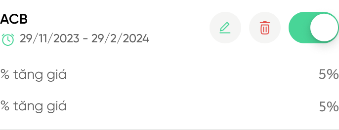 Tiêu chí mặc định