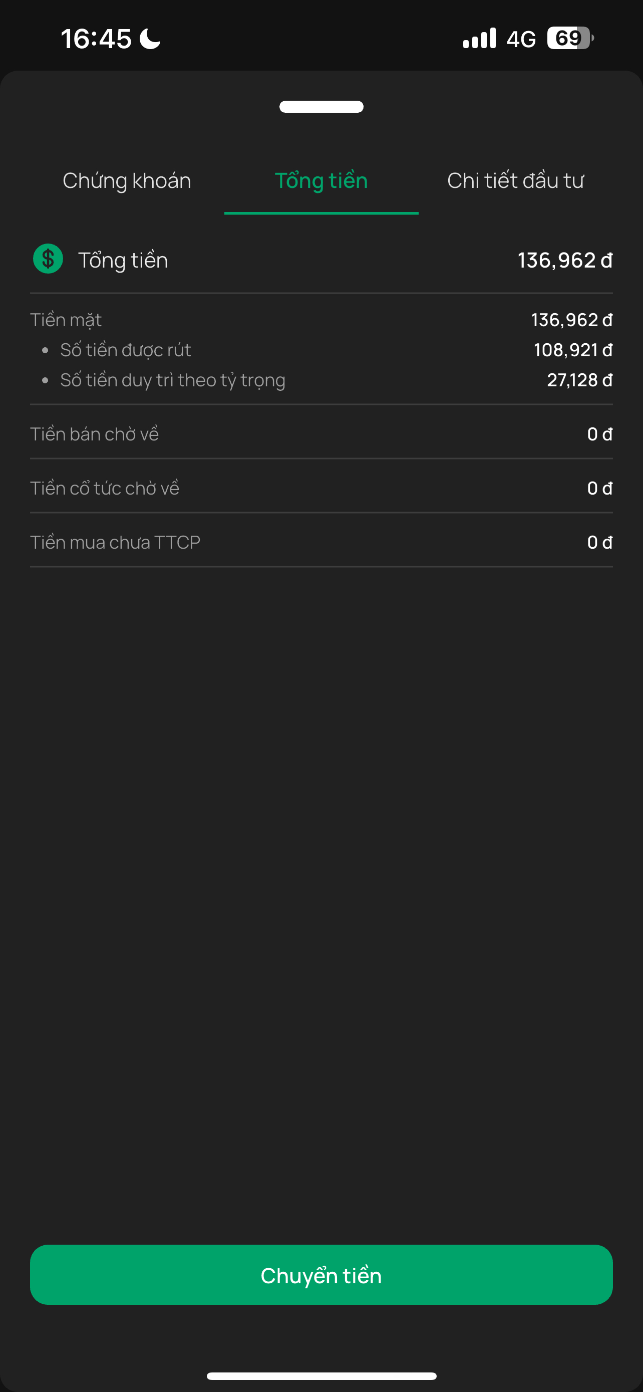 Chuyển tiền - Cách 2