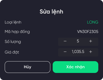 Sửa lệnh thường