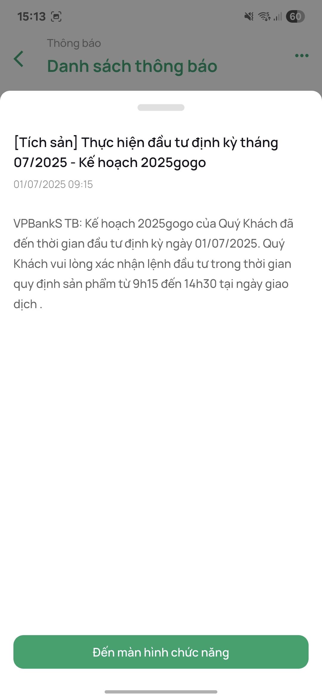 Chi tiết thông báo