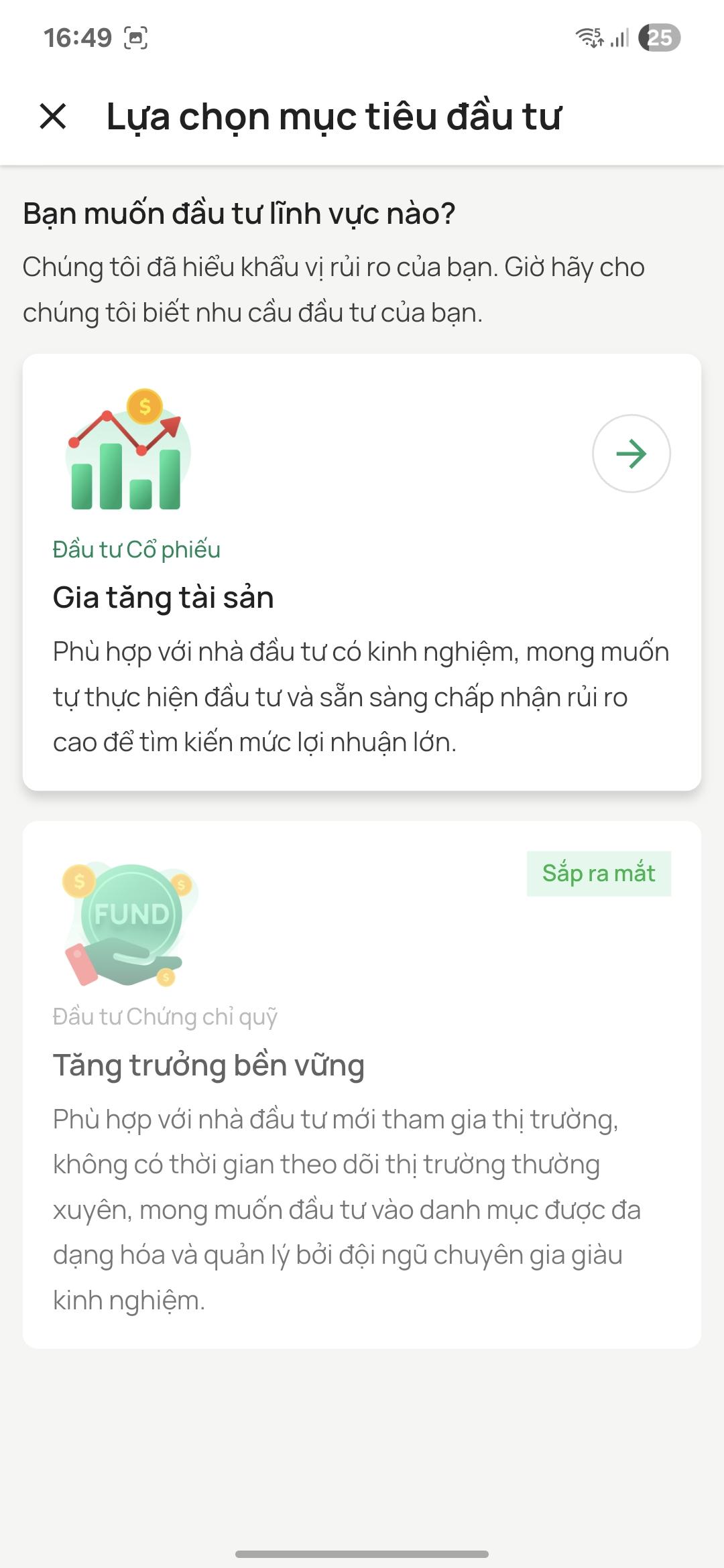 Mục tiêu đầu tư
